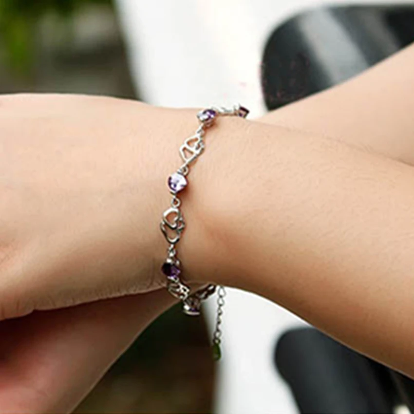 Новый повелительницы задатки принцесса серебряные браслеты изысканный