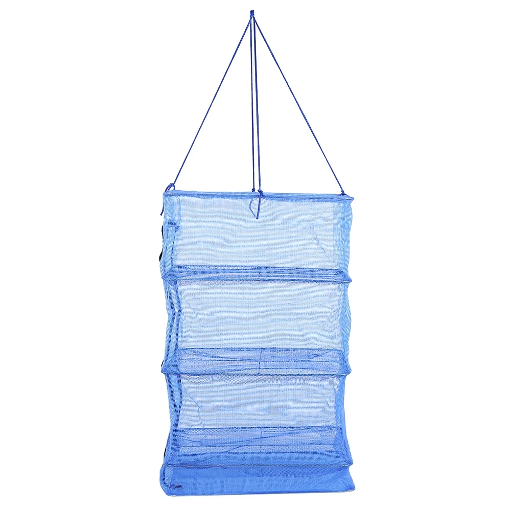 Прочный Рыболовные сети сушки овощей инструмент с мелкими ячейками молния