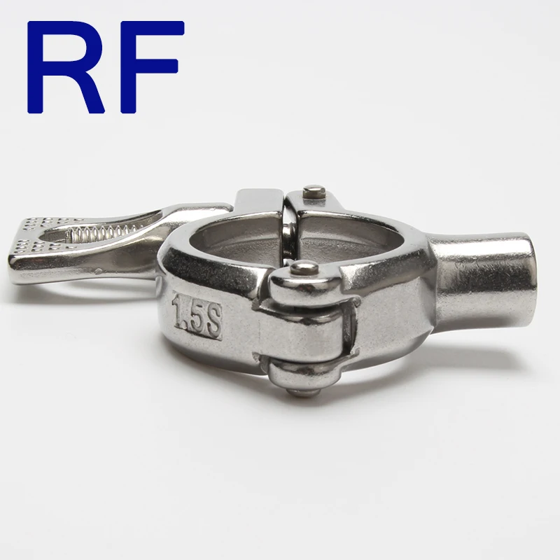 RF 10A SS304 санитарный зажим из нержавеющей стали Круглый держатель-вешалка для труб