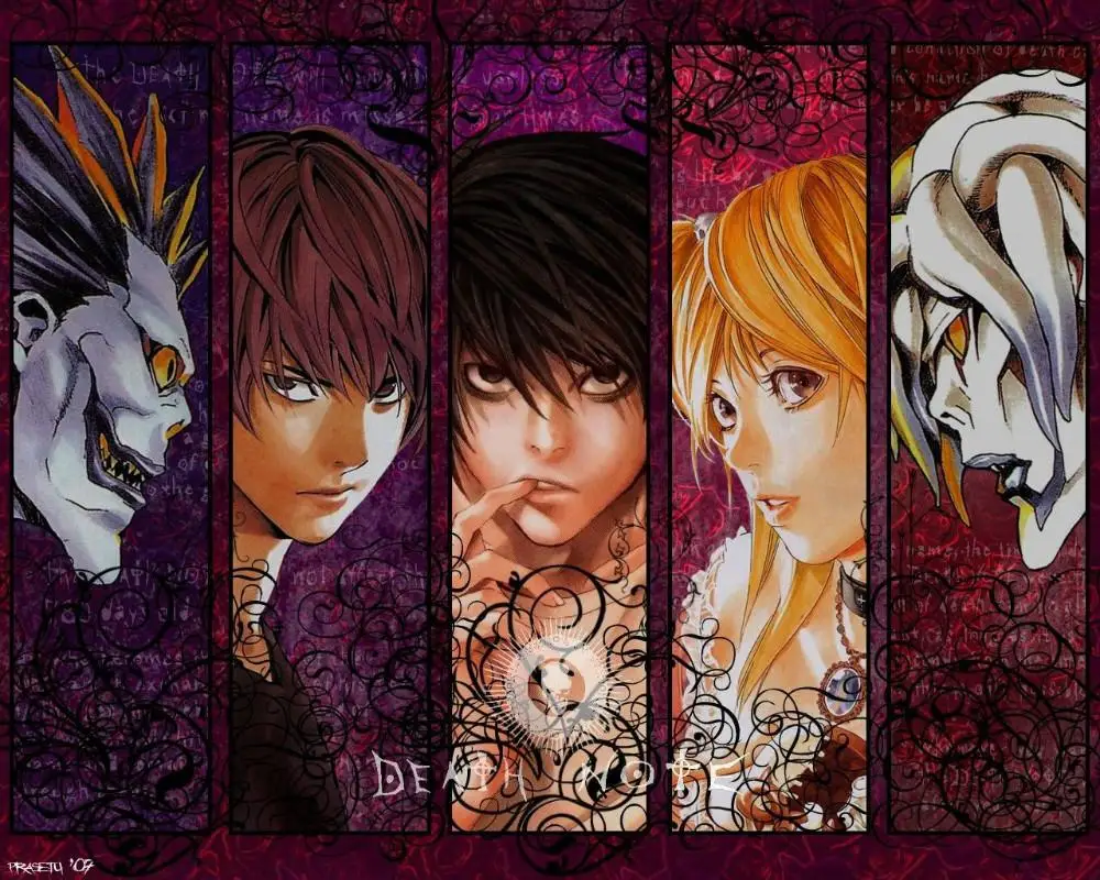 Death Note Japanese Animation Cartoon Anime Poster Home Decor Wall Sticker Free Shipping | Дом и сад