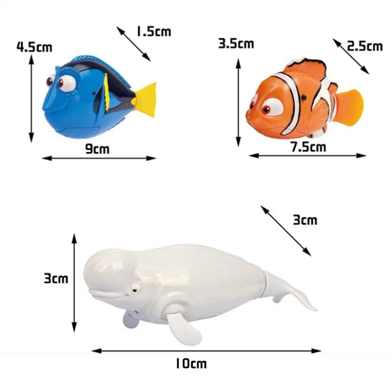 Flash swim ming электронные игрушки для купания для домашних животных, для детей, для ванной, с питанием от аккумулятора, для плавания, роботизированные для украшения аквариума