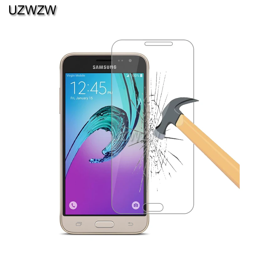 2 шт. закаленное Стекло для samsung Galaxy J3 J320F J320A J3109 Экран протектор чехол защитная пленка, стекло для samsung J3