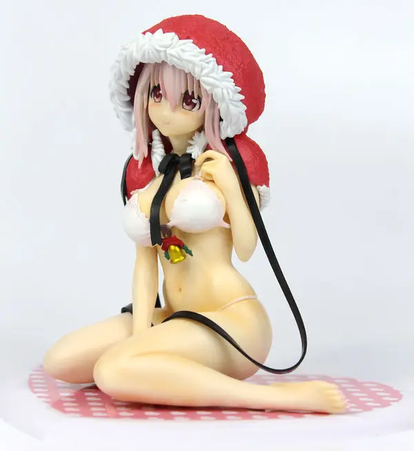 1pcs Super Sonic SoniAni Christmas Swimwear Momo Swim Suit Queens Ver. Sexy Wave 14CM Garage Mode Beach Figure Collection | Игрушки и