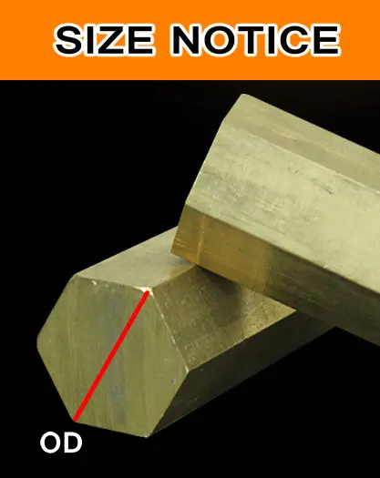 Латунный шестиугловой стержень класса ASTM C28000 CuZn40 CZ109 C2800 H59 H62 стержни стержня Cu DIY