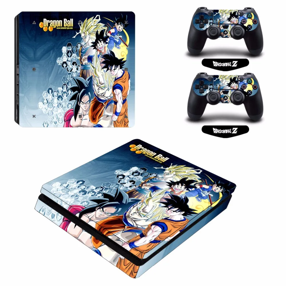 Виниловый чехол ARRKEO Dragon Ball Super Saiyan наклейка на кожу для Sony PS4 PlayStation 4 тонкая