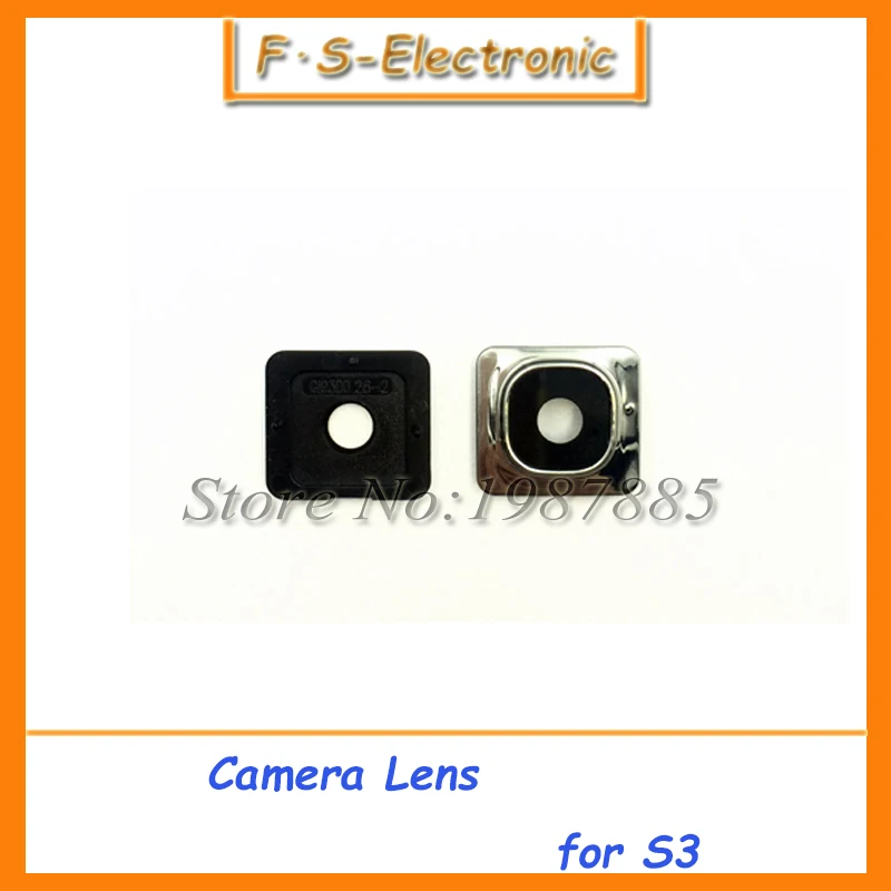 10 шт./лот запасная Задняя Основная камера модуль кольцо объектива Крышка для Samsung
