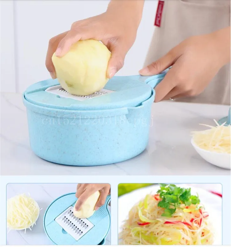 Картофельная морковь кухня Бытовая измельченная терка для фруктов слайсер многофункциональные ручные инструменты для резки овощей