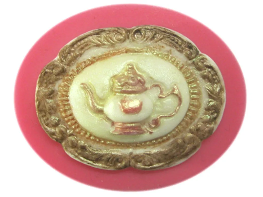 Фондант торт украшая инструменты кулинария 3D чайник уилтон Forma де силикона кекс