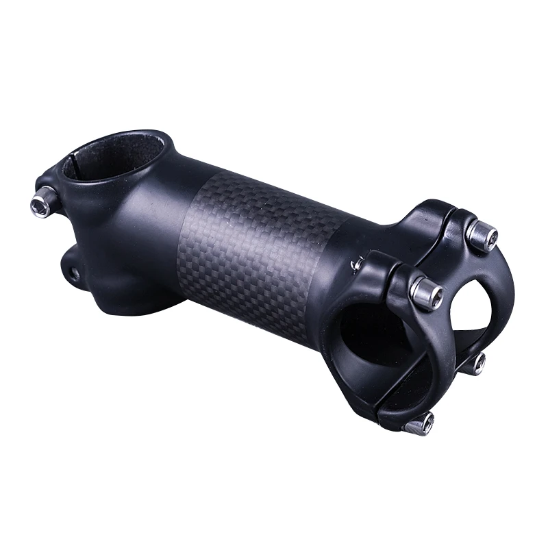 Матовый/глянцевый 3K углерод + сплав без логотипа вынос руля для горного