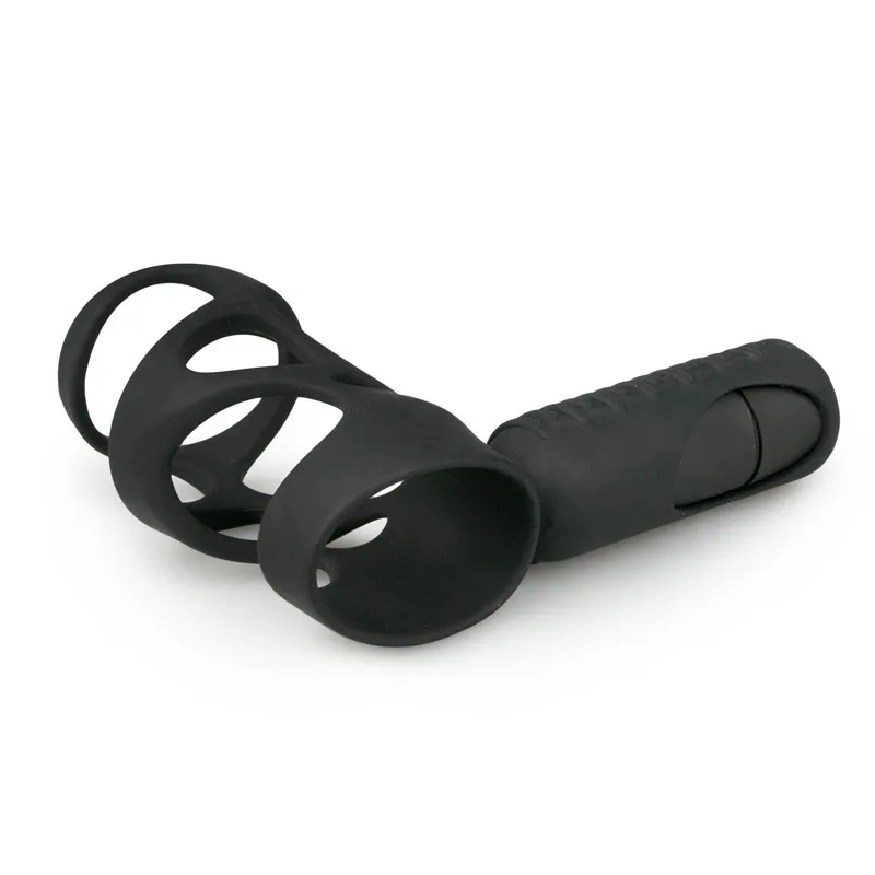 Водостойкий интимное приспособление для задержки эякуляции Cockring Вибраторы G Spot