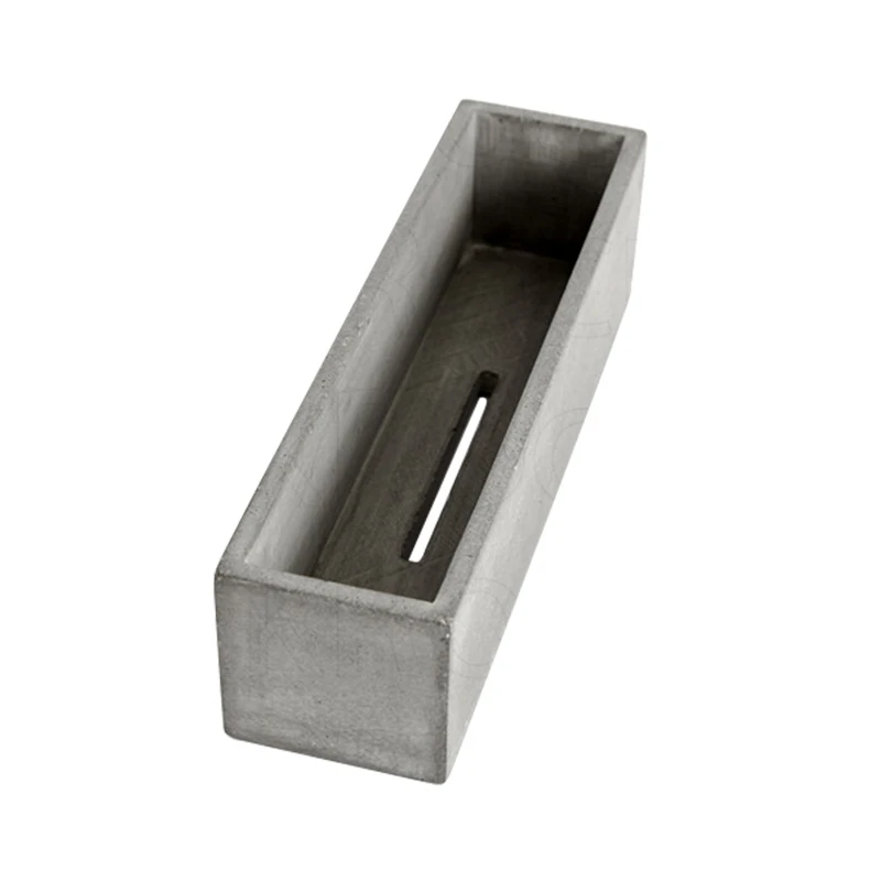 Vaso de Flor Molde de Silicone Potes de Cimento Muti-plantas de Carne Artesanato Retangular Molde Concreto Piso Planta Vasos Plantas Moldes