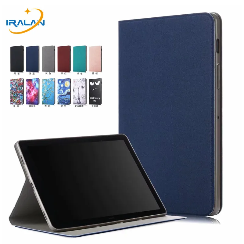 Тонкий складной чехол-подставка из искусственной кожи для Samsung galaxy tab S5E 10 5 2019 SM-T720