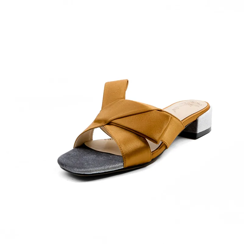 Женские сандалии FEDONAS летние из натуральной кожи с бантом и бабочкой для