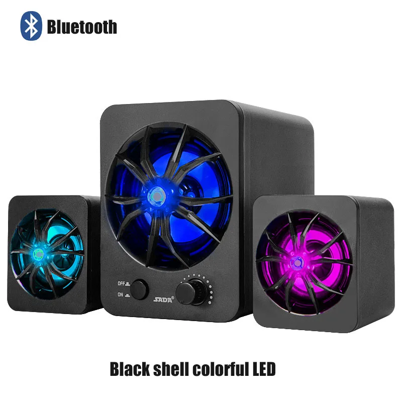 

Bluetooth-Колонка SADA, 2,1, 3 канала, USB