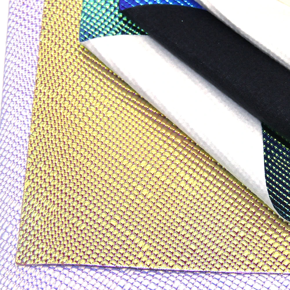 david angie 20*34cm Plain Bump Faux Synthetic Leather Set Patchwork For Hair Bow Bags Phone Case DIY Handmade Materials,1Yc7337