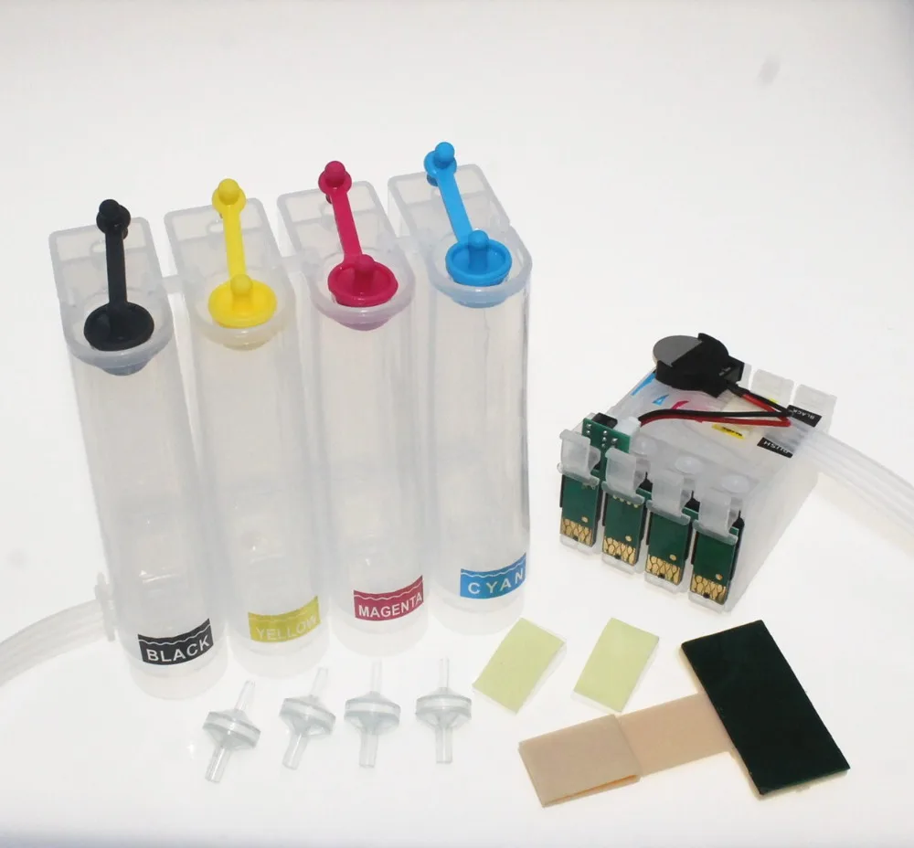 Continuous Ink Supply System CISS T1711 17XL ink cartirdge for Epson XP313 XP323 XP413 XP423 XP-313 XP-323 XP-413 XP-423 Printer |