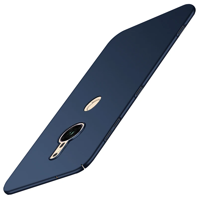 Blue UPaitou для sony Xperia XZ3 XZ2 XZ1 XZ двойной компактный премиум Матовый Жесткий ПК чехол тонкий пластиковый чехол для sony XZ3 XZ2 XZ1 XZ чехол - Цвет: Blue