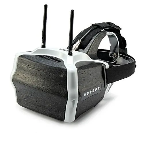 Очки 7 дюймов FPV видео 5 8G HD гарнитура HDMI вход Встроенный 40 каналов 40CH приемник |