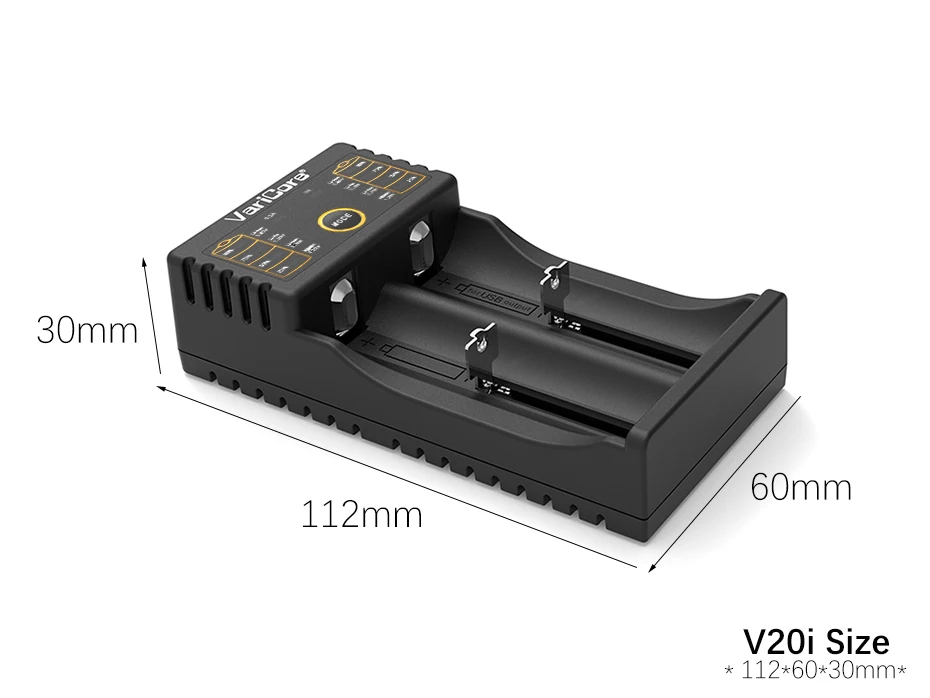 Зарядное устройство для аккумуляторов VariCore U4 V10 V20i 18650 26650 18350 16340,14500, 10440 26500 литий-железо 1,2 в 3,7 в NiMH AA AAA