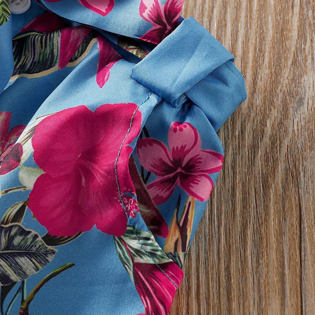 Muqgew/одежда для малышей маленьких девочек детские топы с принтом и открытыми