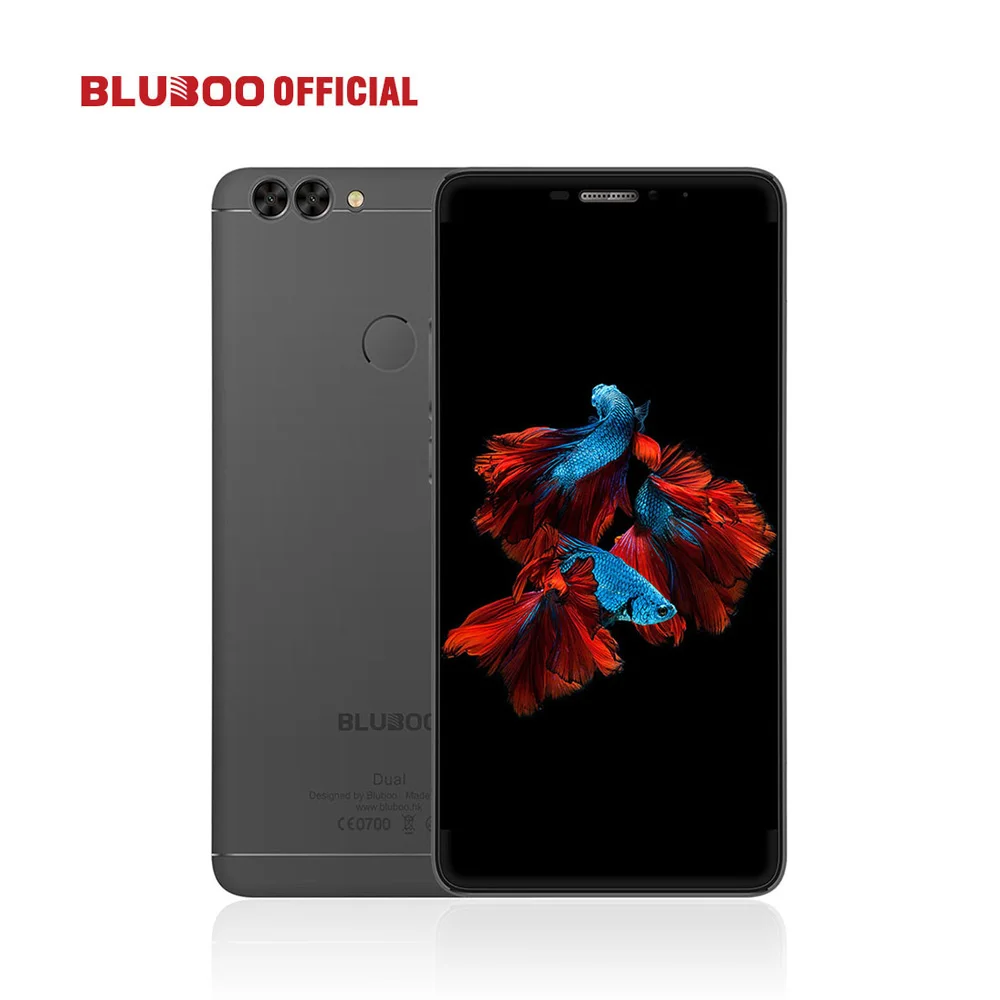 BLUBOO Dual Мобильный Телефон 5.5 &quotFHD 13MP Двойная Камера Заднего Вида 4 Г LTE MTK6737T Quad Core 2 RAM