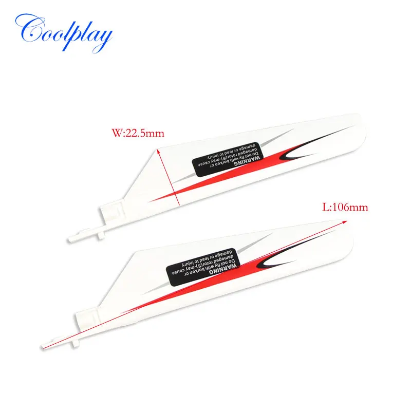 Wltoys 5 компл./лот запасные части основного лезвия для WL V911 2 4G 4CH одиночный пропеллер