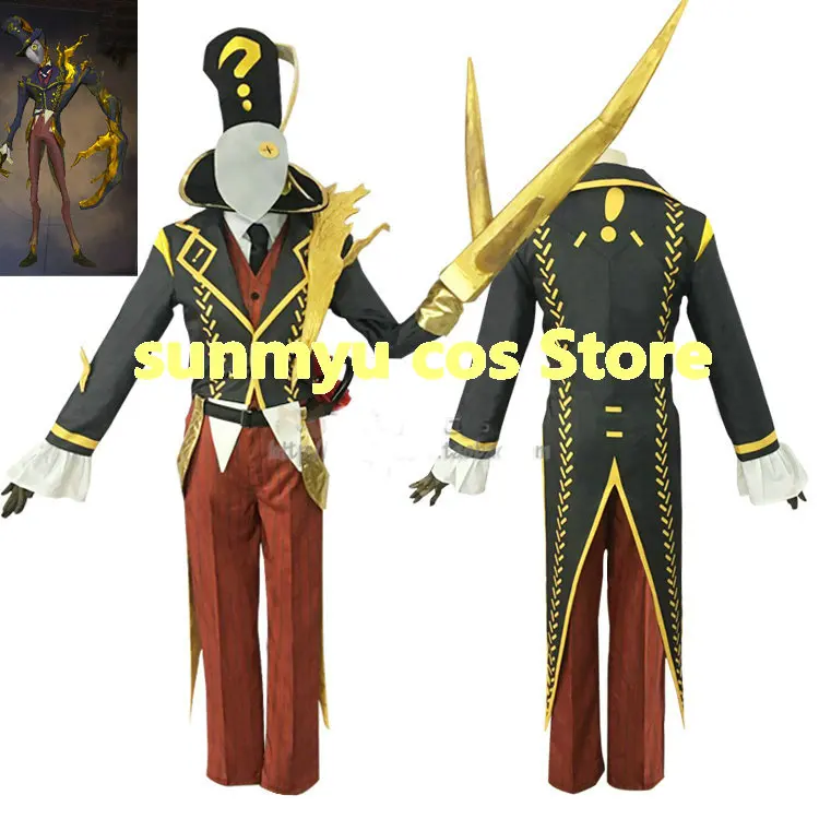 Косплей костюм персонажа из фильма V Hunter The Ripper Jack размер на заказ хэллоуин