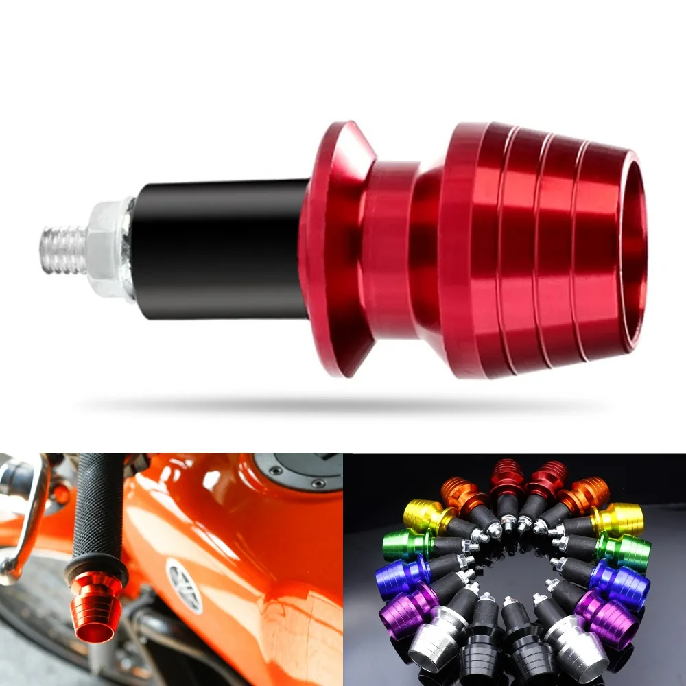 CNC Motorcycle Handlebars Grips Ends Bar Caps 17mm Aluminum Universal Accessories For HONDA CBR1000RR 600RR | Автомобили и
