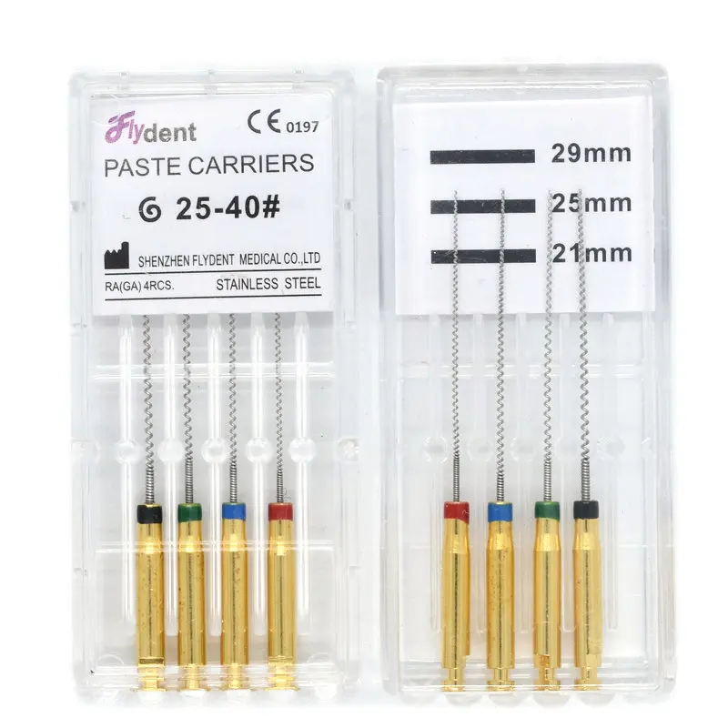 Стоматологический инструмент переноски пасты двигатель lentulo эндонтический