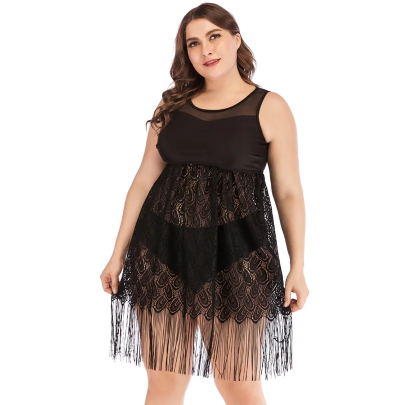 2019 новый стиль плюс размеры эвакуатор кусок купальник кисточкой газовая юбка купальники для малышек