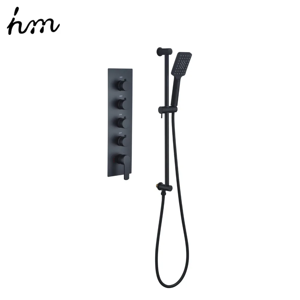 22 &quotВодопад Наборы Дождя Кран Вращающийся Водяной Душ 4 Функция Спа Массаж