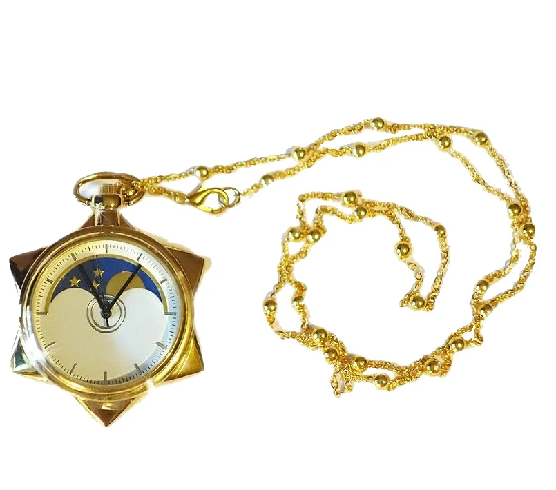 Сейлор Мун карманные часы смокинг с кристаллами маска ожерелье для косплея