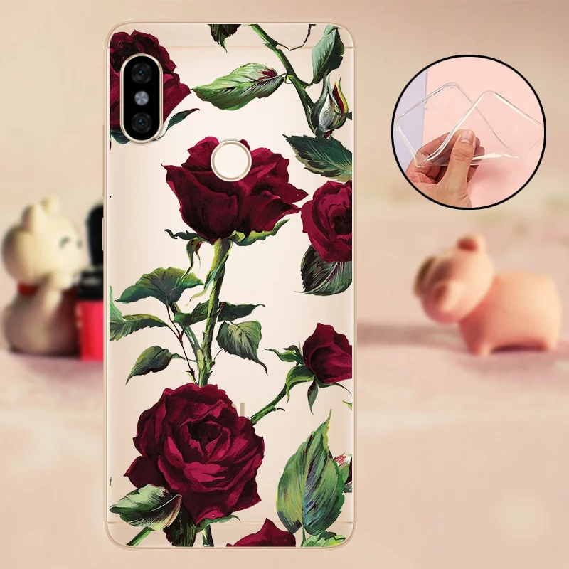 Чехол для телефона Xiaomi Redmi Note 5, силиконовый чехол-бампер для Xiaomi Redmi Note 5 Pro, мягкий силиконовый прозрачный чехол, Funda - Цвет: FCMGV