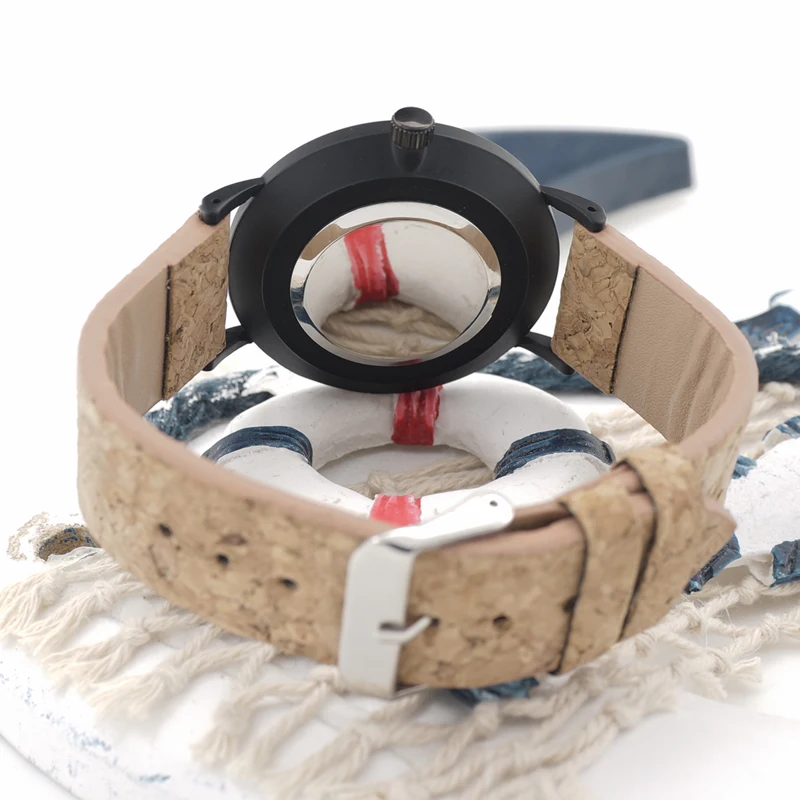 Бобо птица CcE19 Bamboo набрать моды деревянный Часы Mujer кварцевые часы кожаный