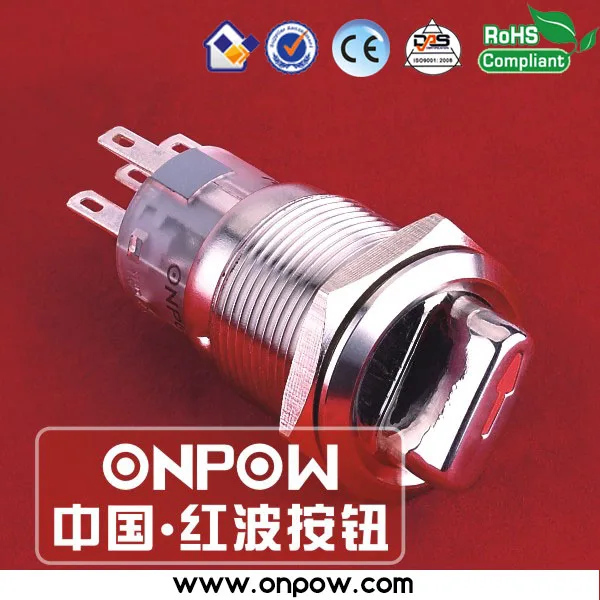 ONPOW 19 мм нержавеющая сталь трехпозиционный переключатель LAS1-AGQ-22X/31 - купить по