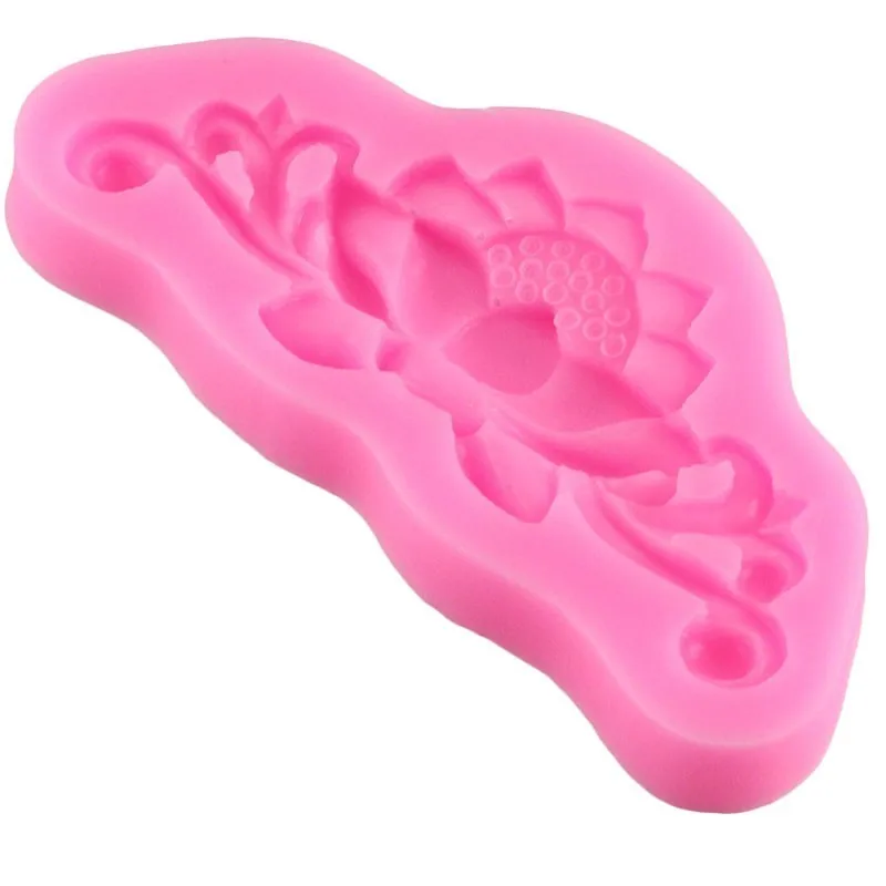 Lotus Relief силиконовая форма для тортов инструменты украшения из мастики печенья