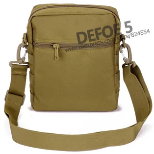 Molle Satchel Messenger Shoulder Crossbody School Leisure Bag Army Travel Hiking Camping Fly Fishing Hunting Equipment Wholesale | Багаж и