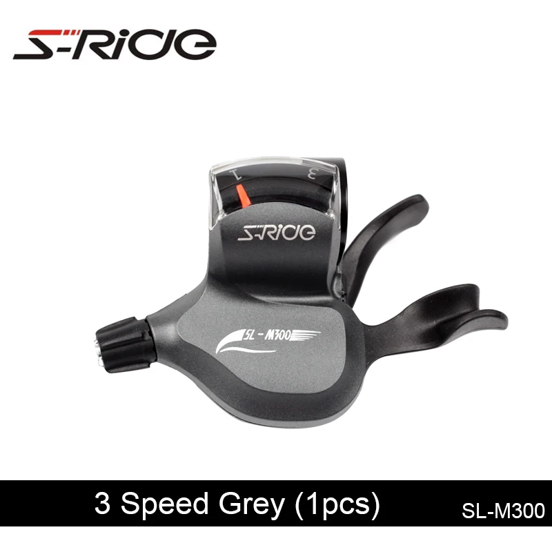 3s Grey S-Ride MTB дисковый тормоз триггер переключения 3x9s Совместимый SHIMANO Велоспорт Mount велосипедная передача со сменным кабелем запчасти для велосипеда - Цвет: 3s Grey