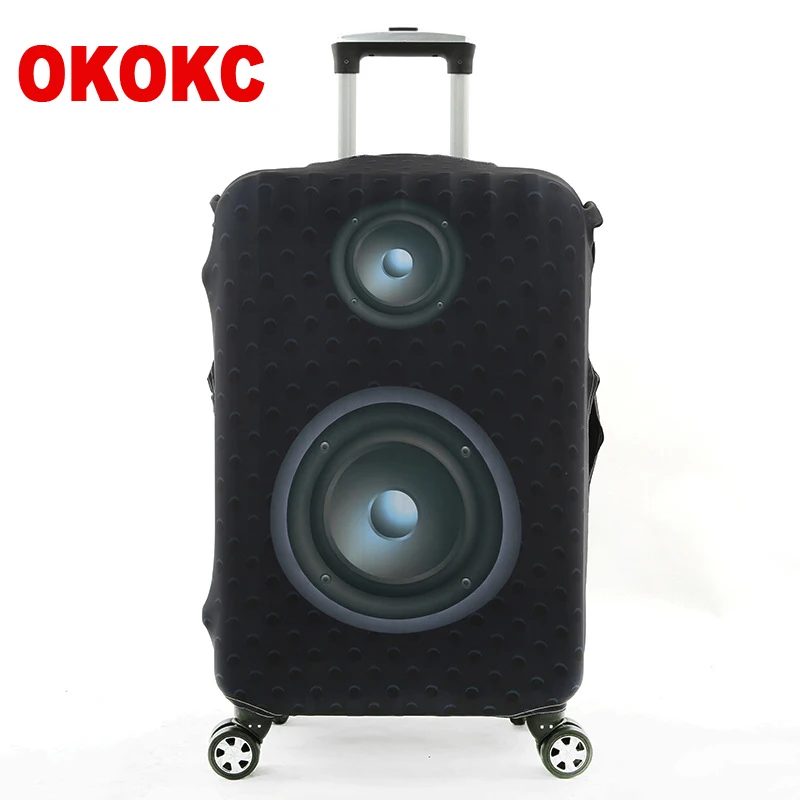 OKOKC чехол для костюма с цветами, Эластичный Защитный чехол для багажа, Suitable18-32 дюймов, чехол на колесиках с паролем, аксессуары для путешествий