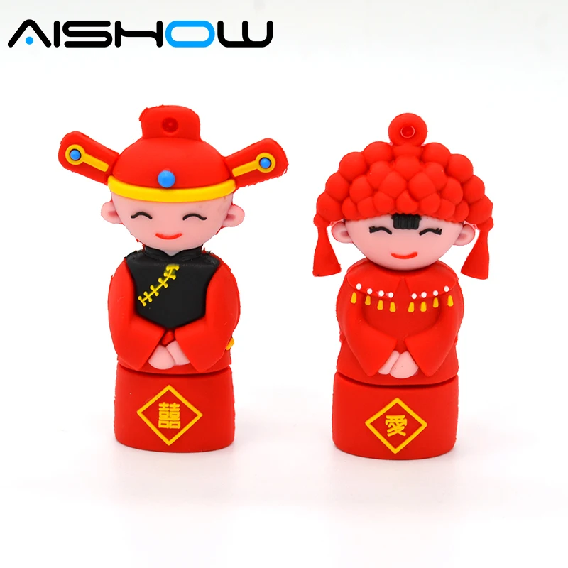Флеш накопитель Usb мультяшный 128 Мб 512 МБ 256 1 ГБ 2 4 8 16 32 ГБ|usb flash drive pendrive|wedding usbusb cartoon