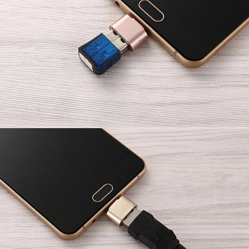Адаптер Micro USB OTG 2 0 Hug адаптер для телефона Android Samsung кабель чтения карт памяти