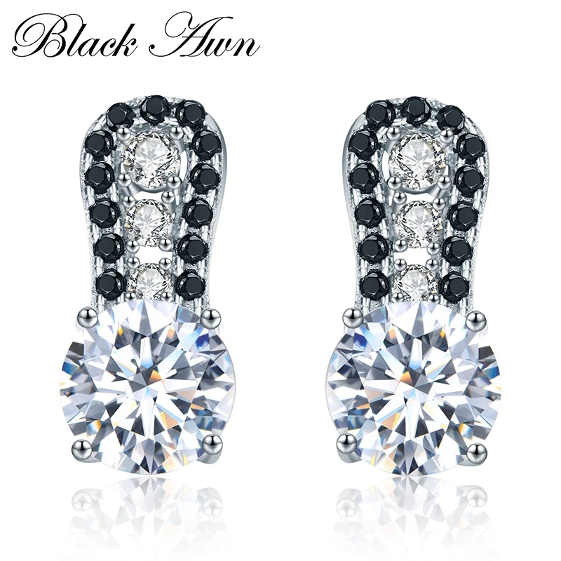 Женские серьги гвоздики из серебра 1 4 пробы 925 г|stud earrings|earrings forearrings for women |