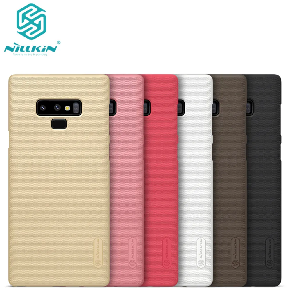 10 шт./лот NILLKIN Супер Матовый щит Матовый ПК Жесткий Чехол для samsung galaxy note 9 note9 чехол