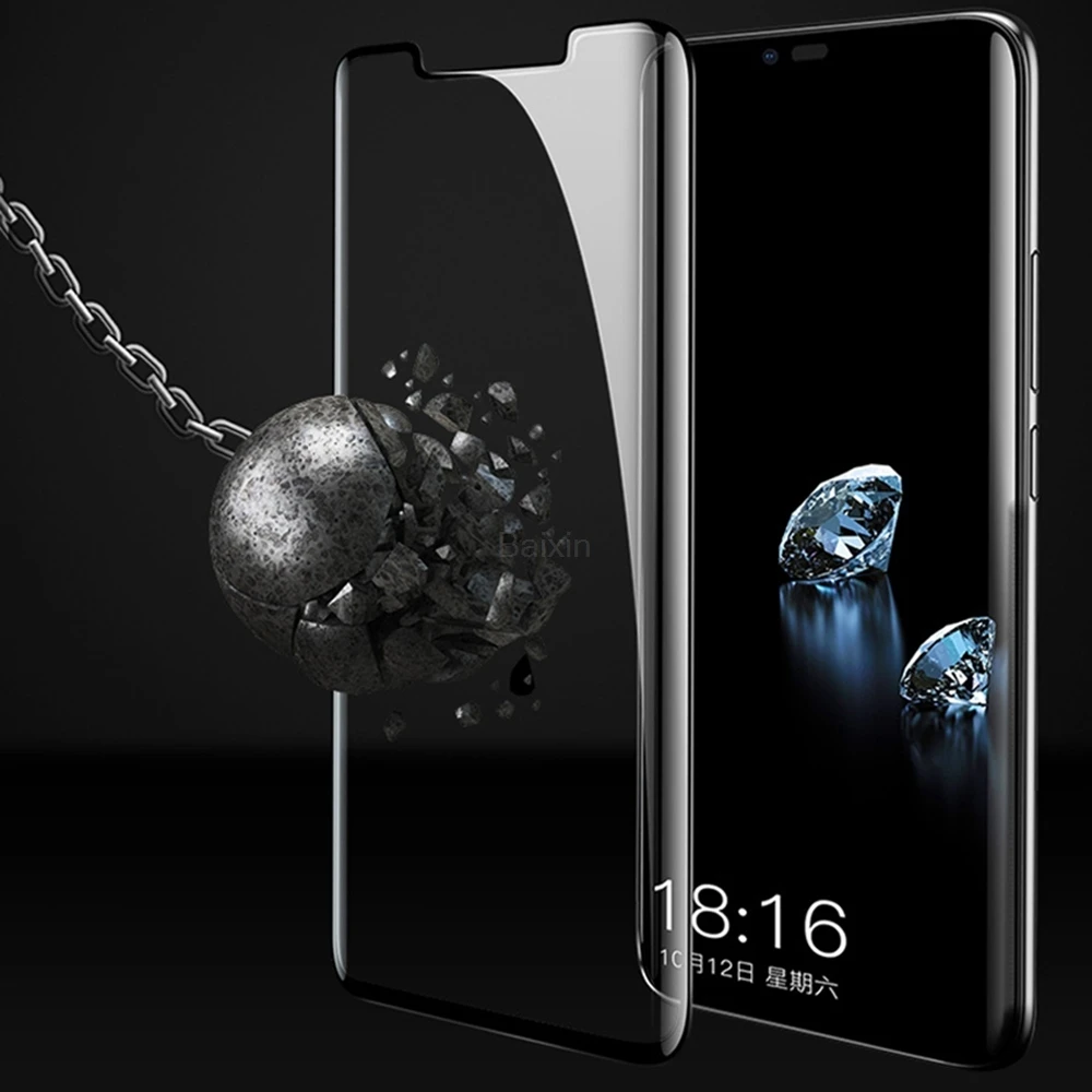 Baixin 9D полное покрытие закаленное стекло для Huawei Nova Lite 2i 2S 3E Nova2 P smart P20 Pro Y7 Prime 2018