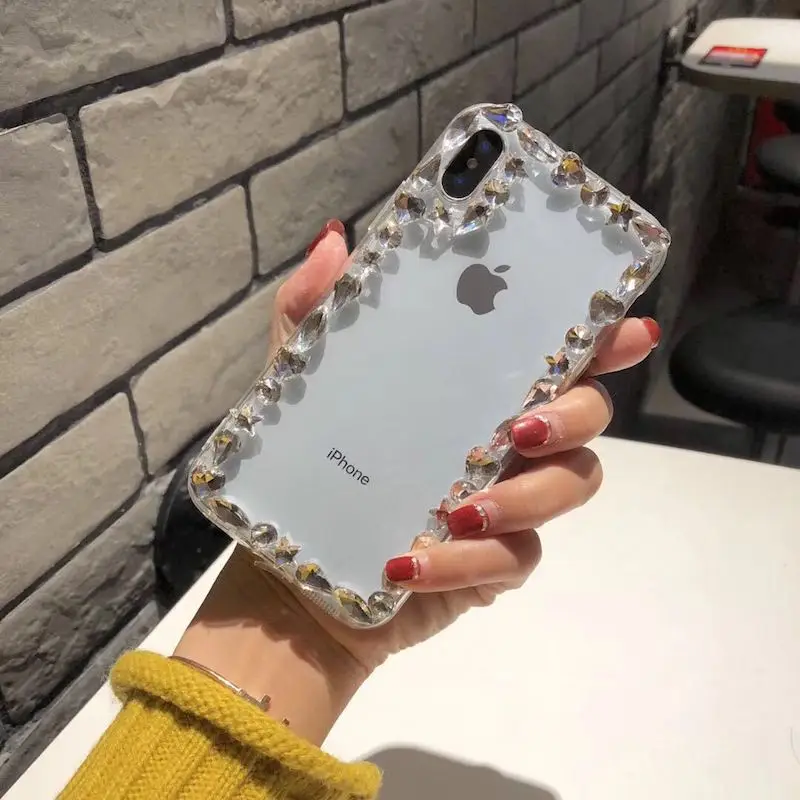 Для huawei P8 P9 P10 P20 Lite плюс 2017 Коврики 7 8 9 10 Pro DIY ясно разноцветными стразами край diamond