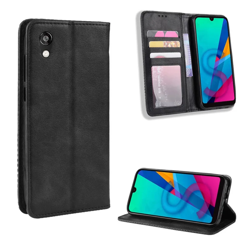 Для huawei Y5 2019 чехол Винтаж Чехол бумажник с откидной крышкой из искусственной кожи
