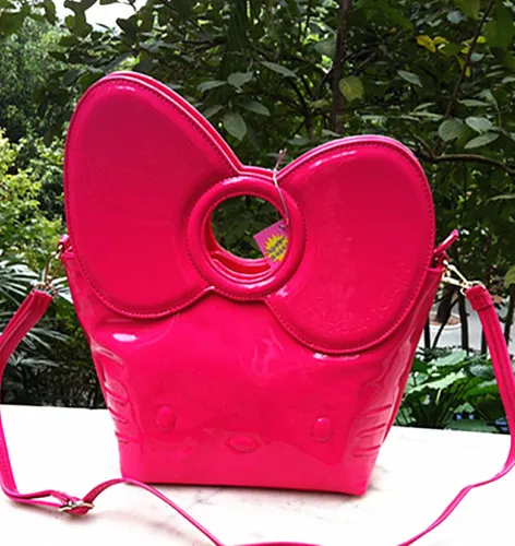 Новинка женская сумка через плечо Hello kitty сумочка кошелек для женщин на