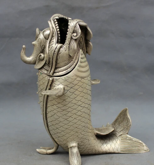 Оптовая продажа с фабрики 8 &quotНародная Китайский серебряный буддийский Дракон