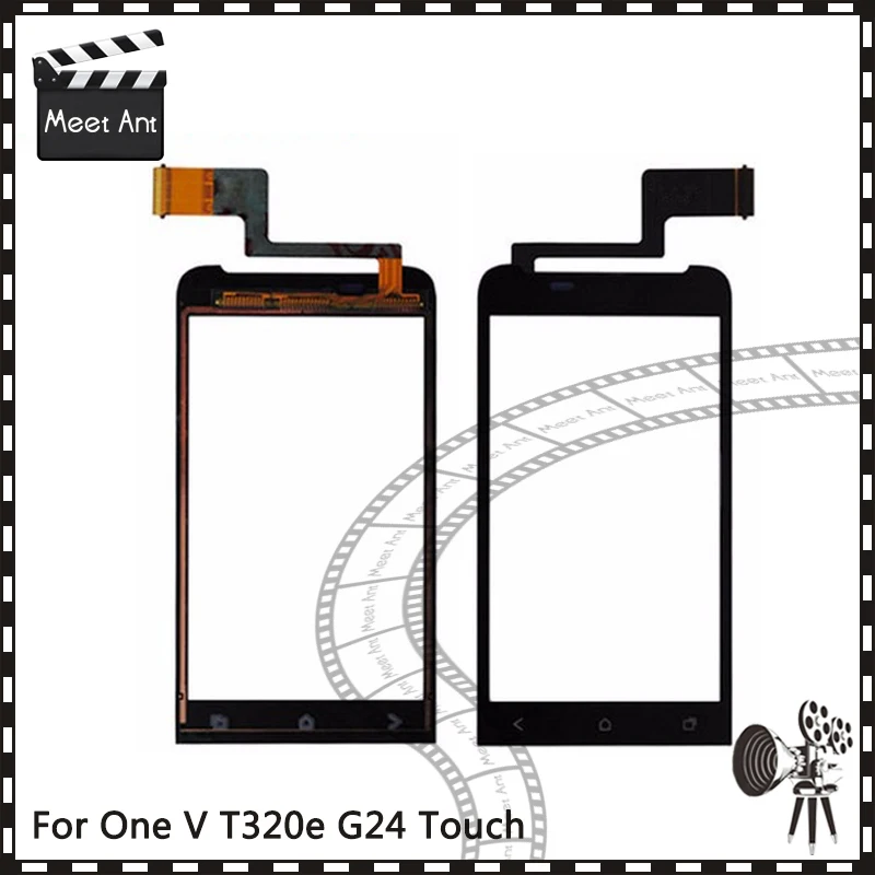 Замена высокого качества 3," для htc One V T320E G24 сенсорный экран дигитайзер сенсор внешняя стеклянная панель объектива