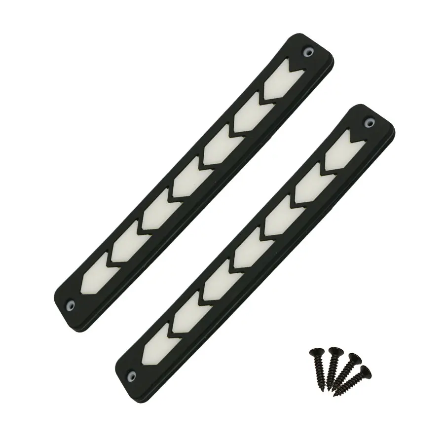 2 шт. авто Стайлинг гибкий 7 светодиодов 12 Рогатка со светодиодом материал